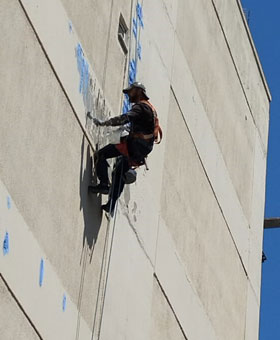 Εργασίες:Επιδιωρθωση μπετου εναερια