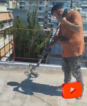 Στεγανοποιηση ταρατσας και μονωση στη περιοχη της Ανω Γλυφαδας